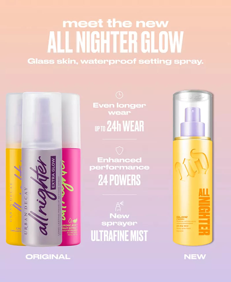 All Nighter Glow Setting Spray