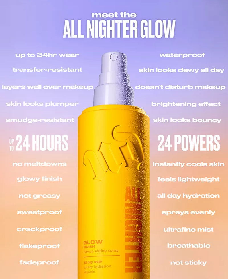 All Nighter Glow Setting Spray