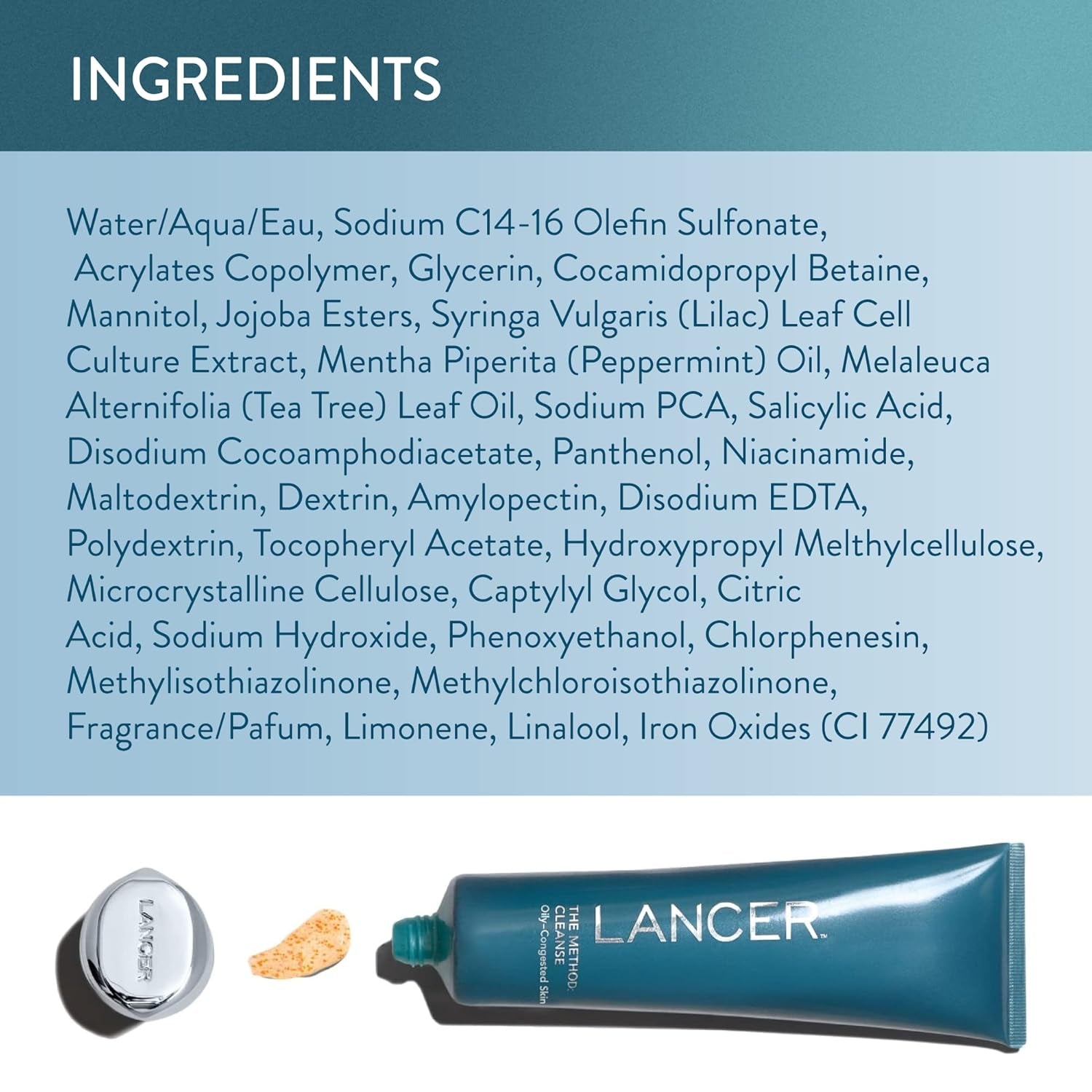 Skincare the Method: Cleanse Face Cleanser, Daily Face Wash with Salicylic Acid, Oily or Congested Skin, 4.05 Fluid Ounces
