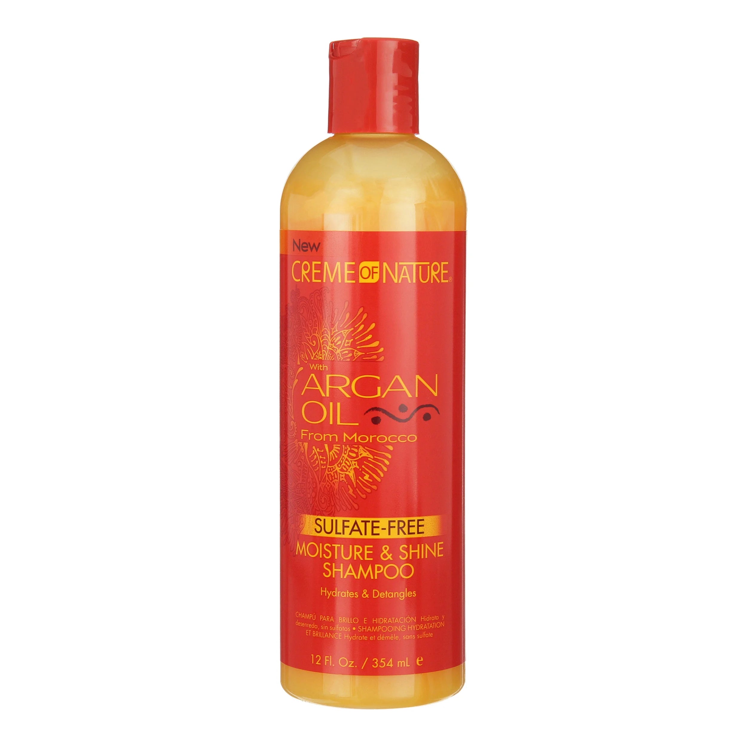 (2 Pack)  Argan Oil Moisture & Shine Shampoo, 12 Oz