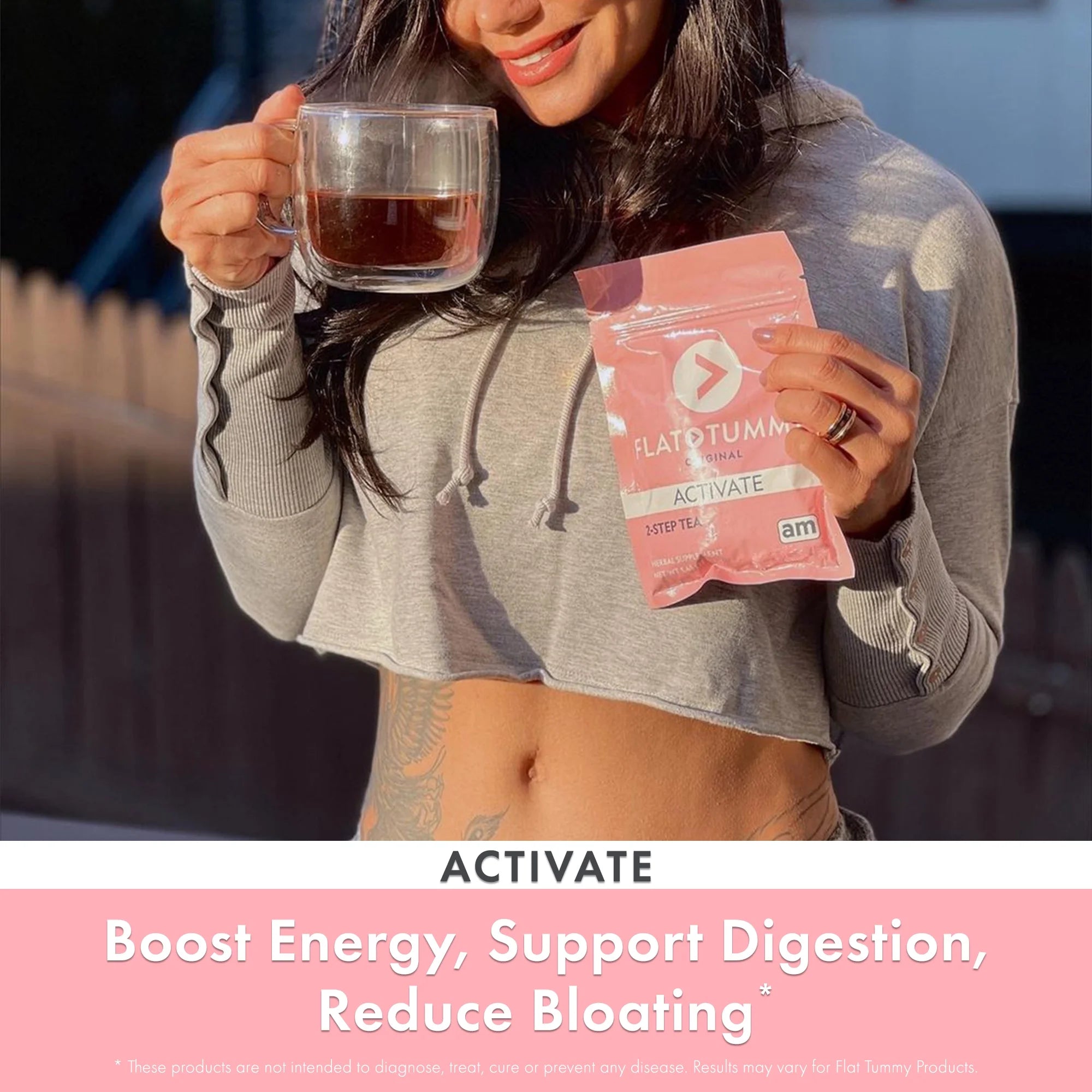 Detox Tea (2 Week Program) – 2-Step, All Natural Cleanse with Senna, Green Tea