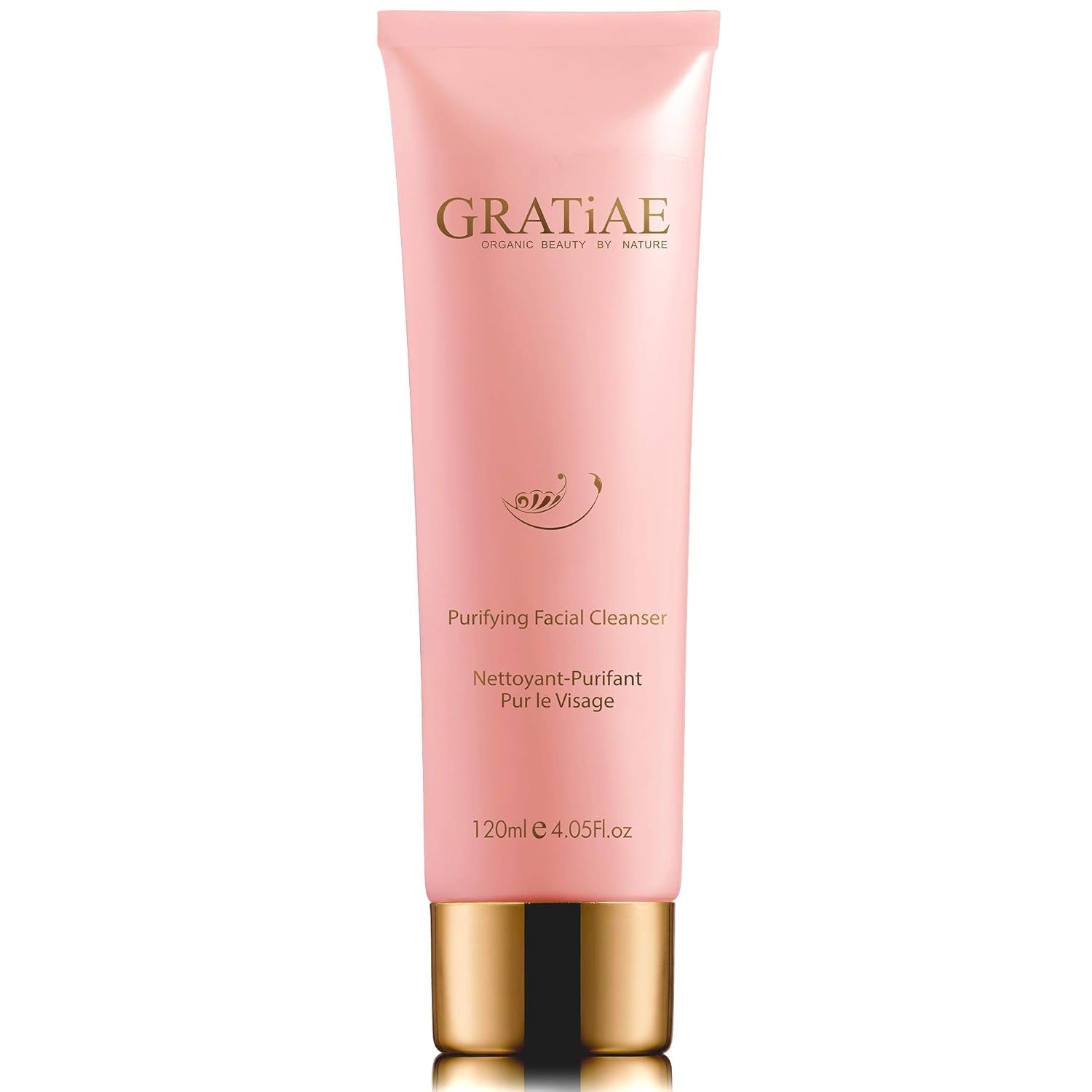 Organics Purifying Exfoliating Facial Cleanser, Exfoliating Face Scrub & Face Wash with Witch Hazel, Jojoba Oil, Hydrating, Non-Drying Skin Care, 4.05Fl
