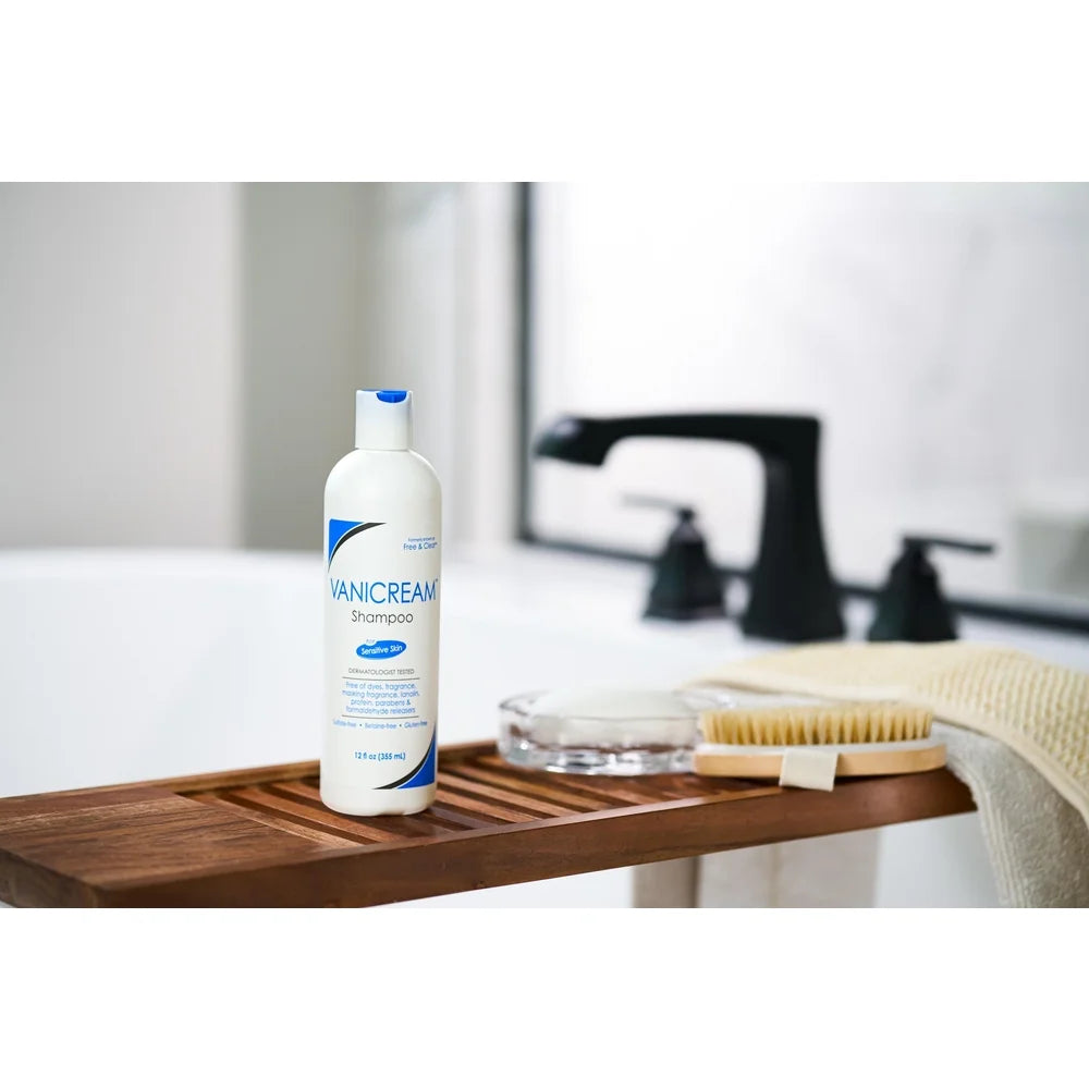 Shampoo for Sensitive Skin, Sulphate Betaine and Gluten Free, 12 Oz (Pack of 2)