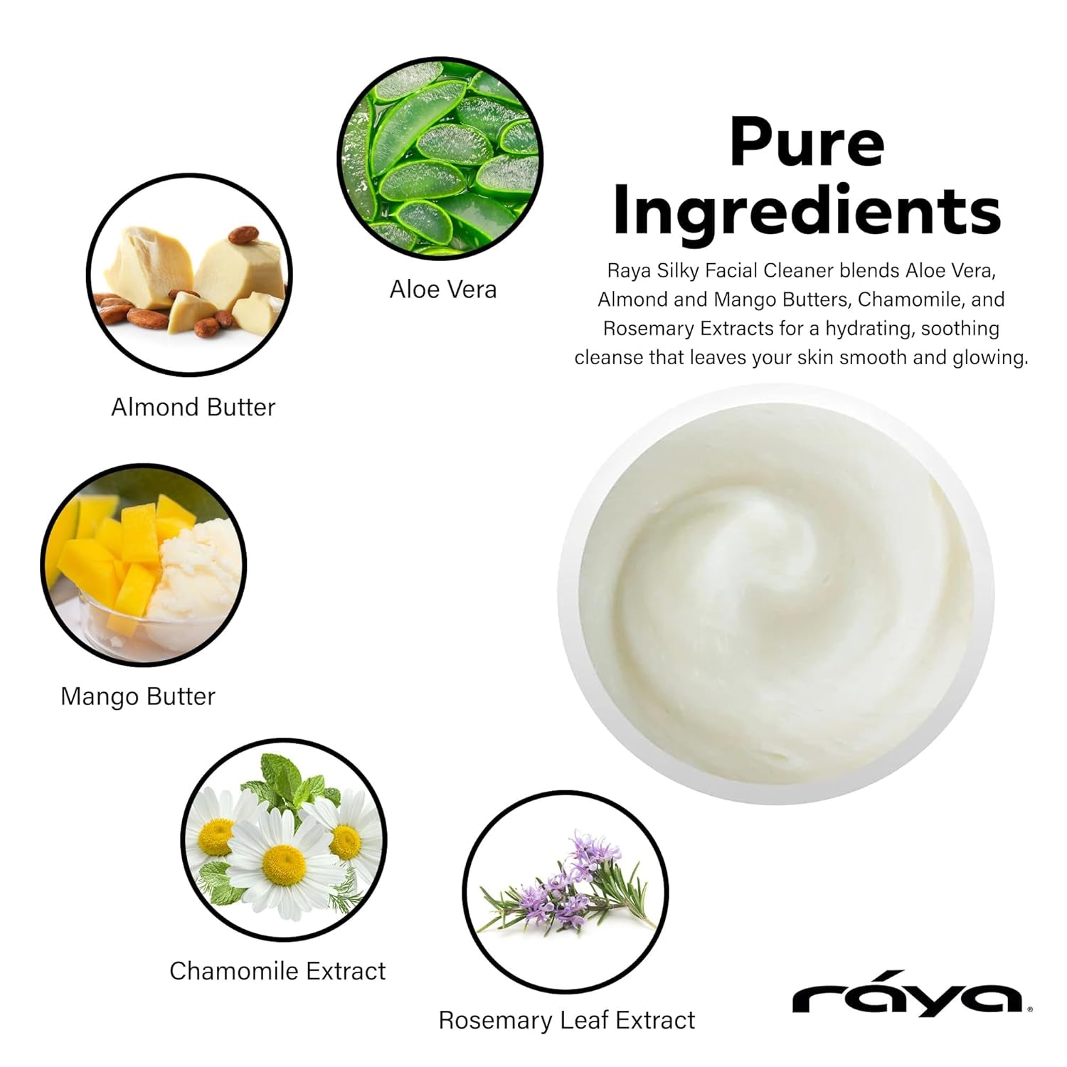 Silky Cleanser (R-114) Daily Hydrating Facewash | Chamomile & Seaweed Extract Facial Cleanser for Dry Skin | Oil-Free, Clear & Smooth Skin Complexion | Light, Foamy Refining Facial Cleaner