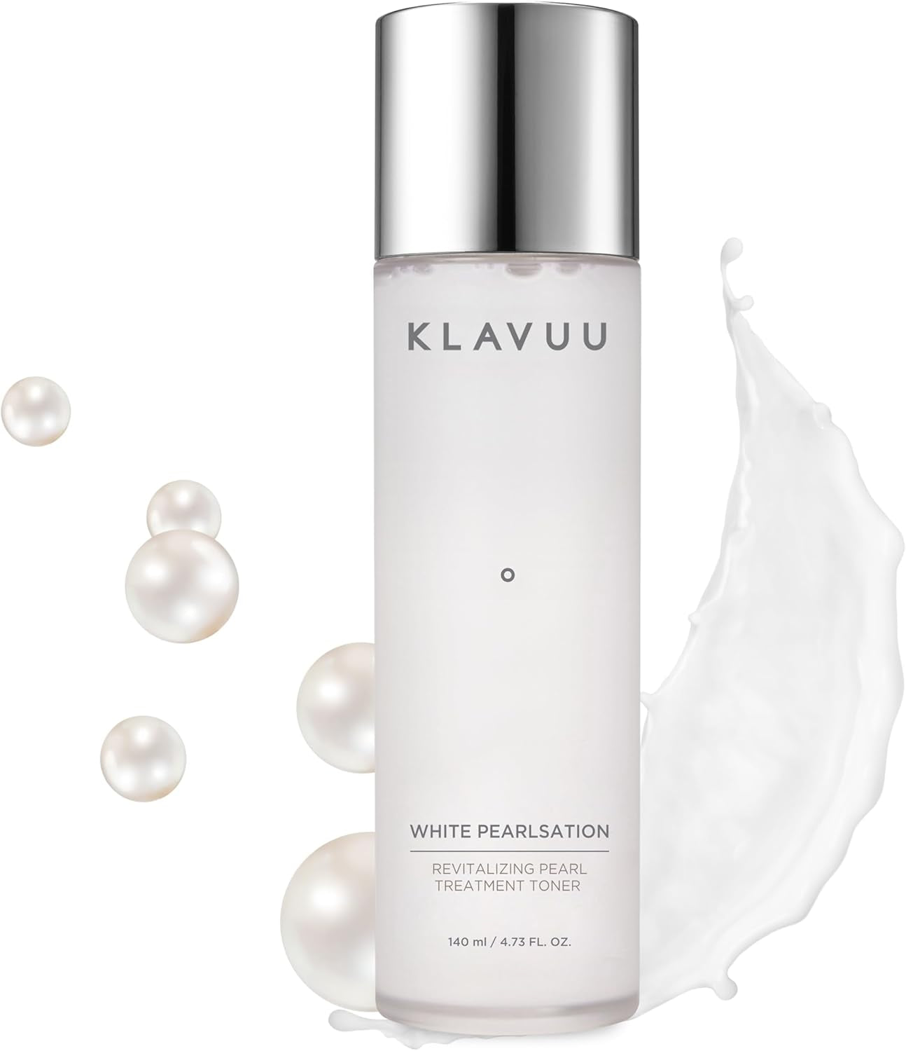 Hydrating Milky Toner with Pearl & Niacinamide – Facial Toner for Skin Glow, Wrinkle Care & Moisture Balance, Korean Skincare (4.76Oz)