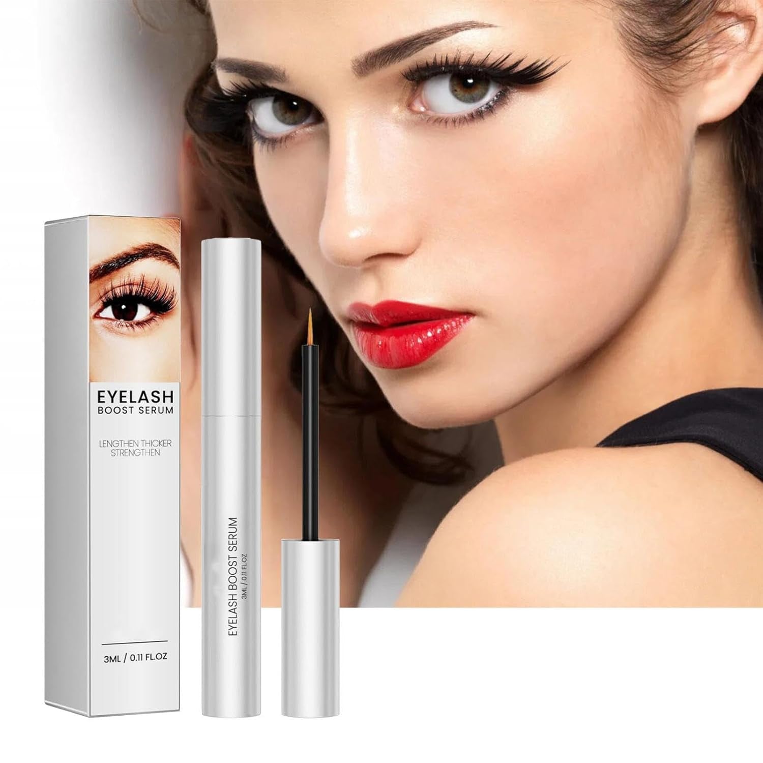Eyelash Serum for Growth Eyelash Growth Serum,Lash Serum for Eyelash Enhance,Eye Lash Serum Growth for Growth and Thickness Achieve Longer, Healthier Lashes (1PCS)