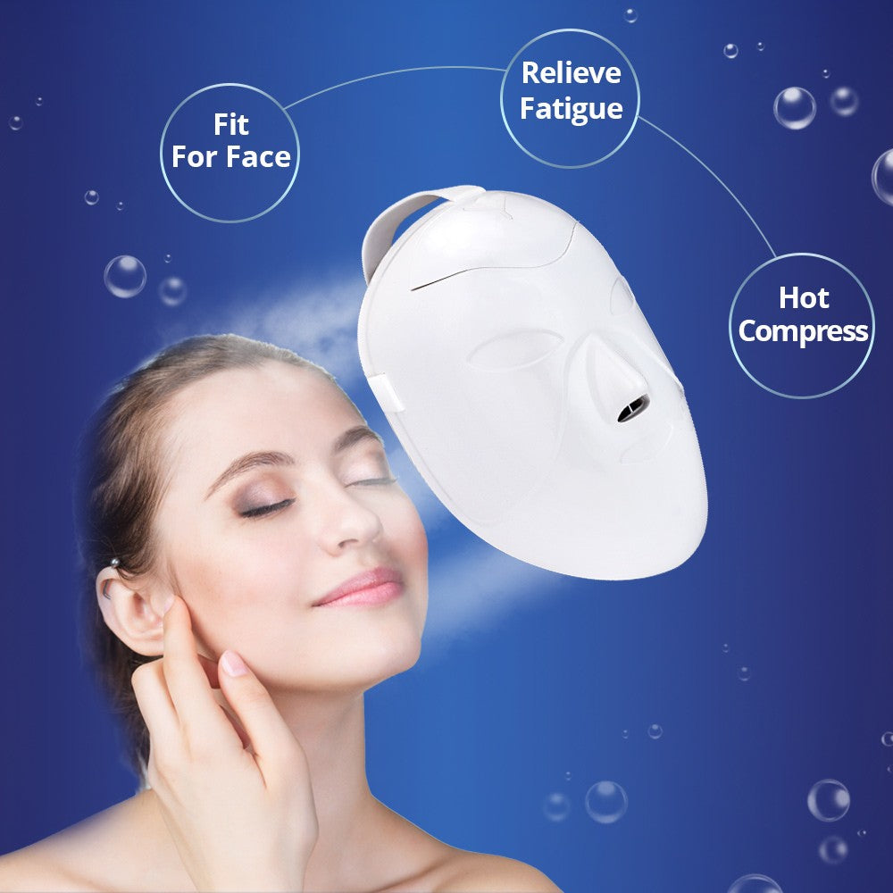 Nano Ionic Facial Steamer Mask Moisturizing Instrument Portable Beauty Device US