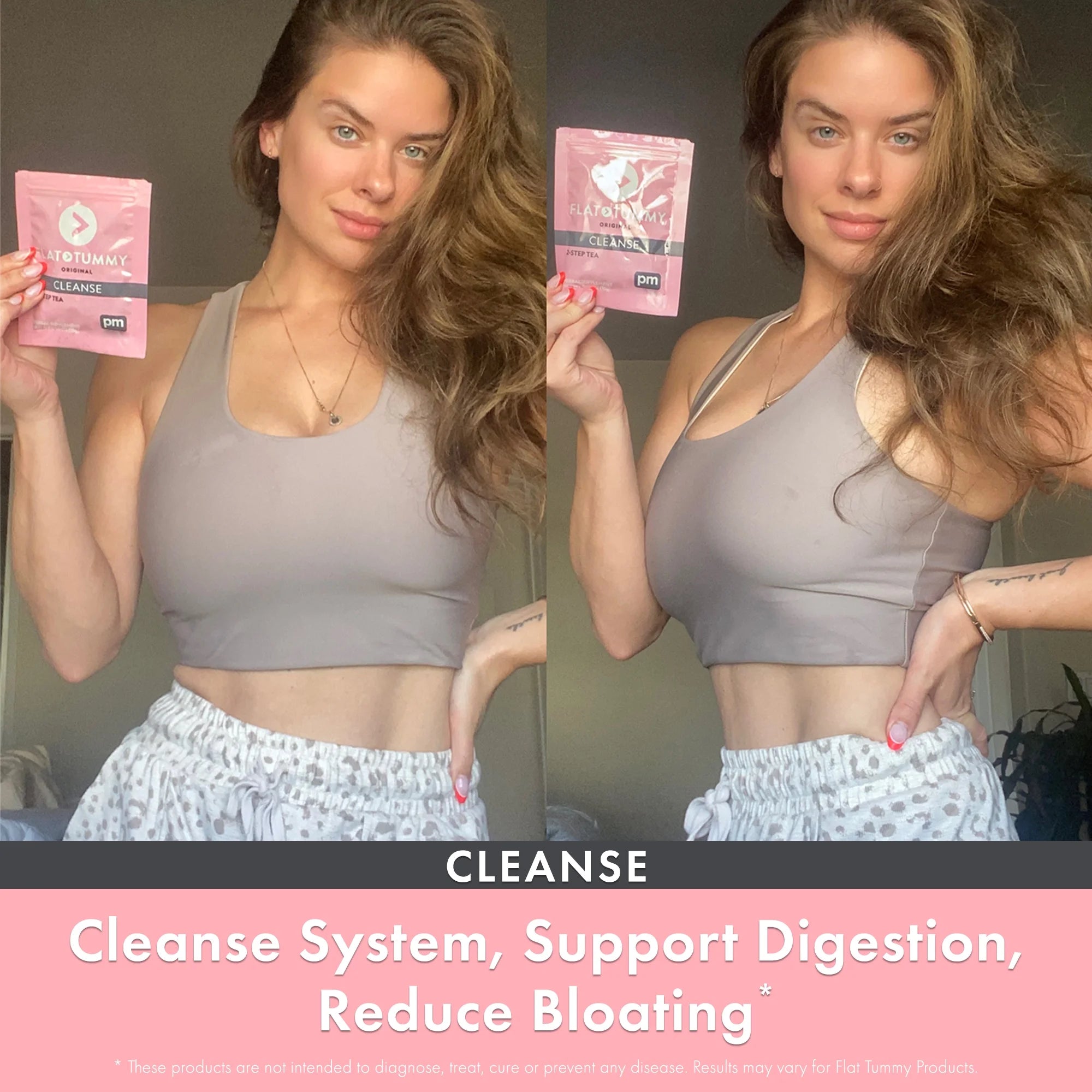 Detox Tea (2 Week Program) – 2-Step, All Natural Cleanse with Senna, Green Tea