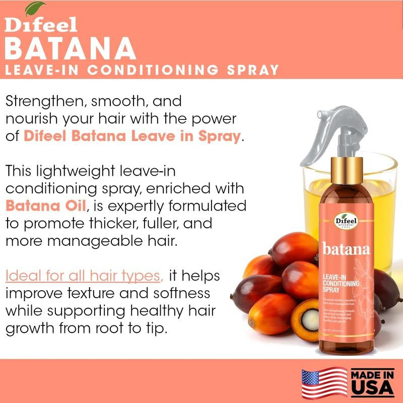 Batana Leave-In Conditioning Spray 12 Oz.