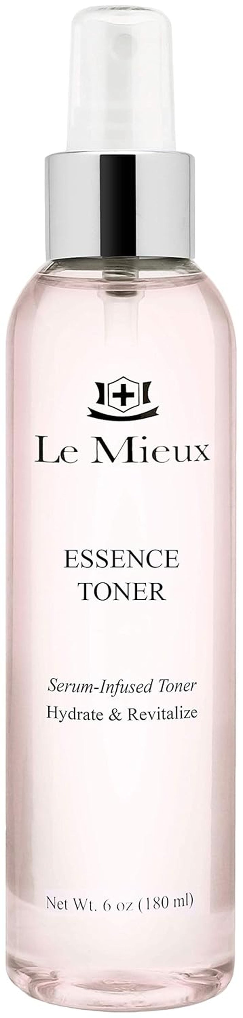 Essence Toner - Serum-Infused Moisturizing Facial Toner Spray with Peptides, Enzymes & Marine Algae, Hyaluronic Face Spray for Sensitive Skin (6 Oz / 180 Ml)