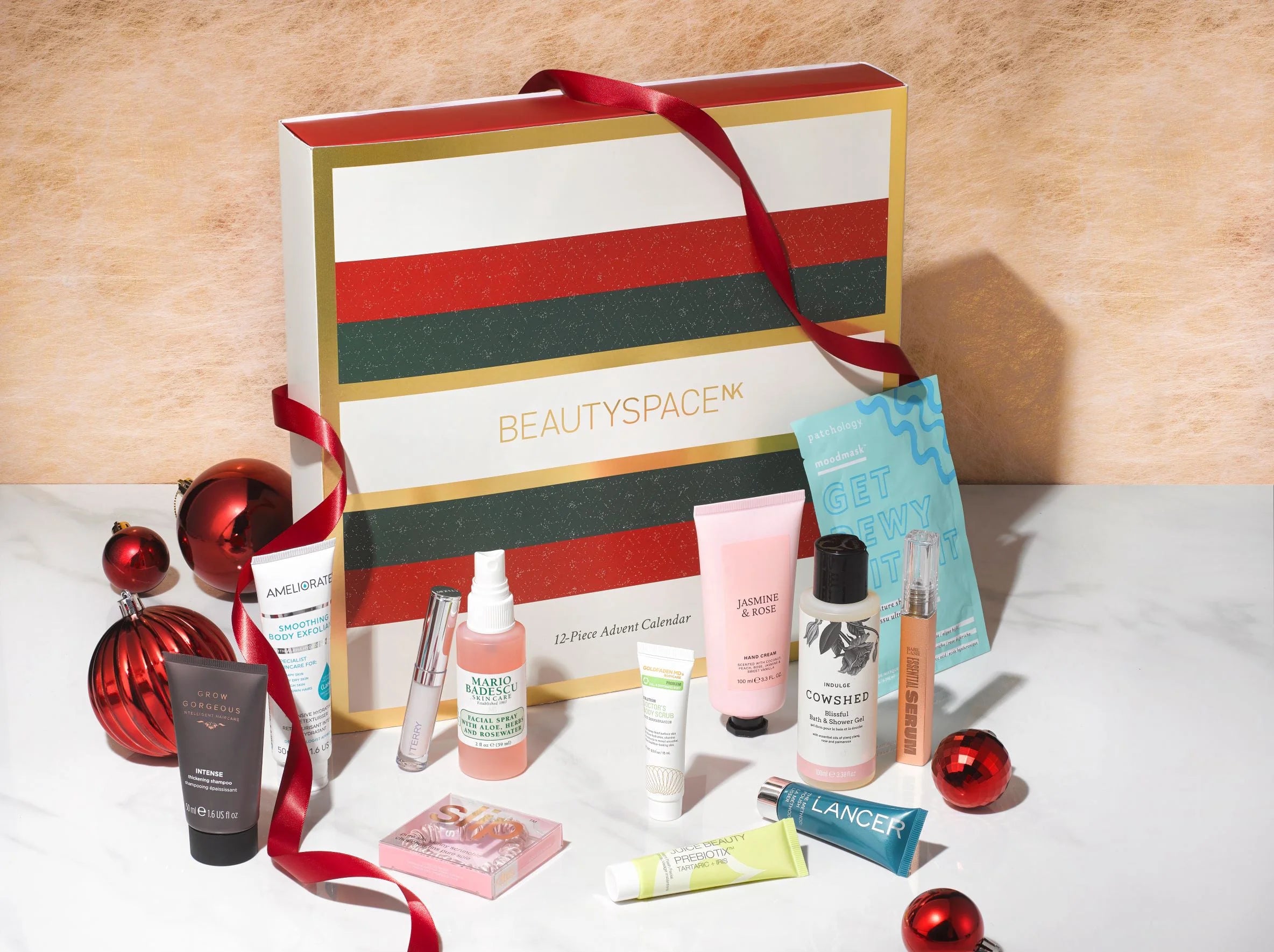 ($135 Value)  Premium Beauty Christmas Advent Calendar, Holiday Gift Set