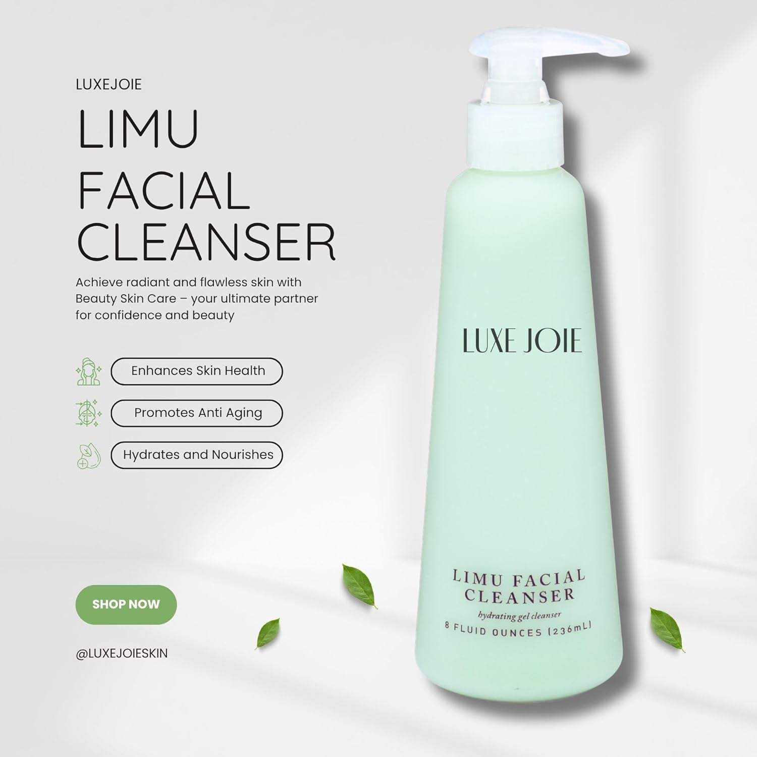 Facial Cleansers (Limu Facial Cleanser 8 Oz)
