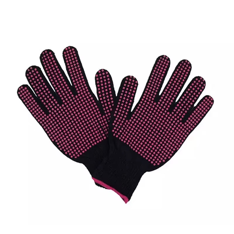 1Pc ​Hair Straightener Perm Curling Hairdressing Heat Resistant Finger Glove Hair Care Styling Tools Thermal Styling Glove