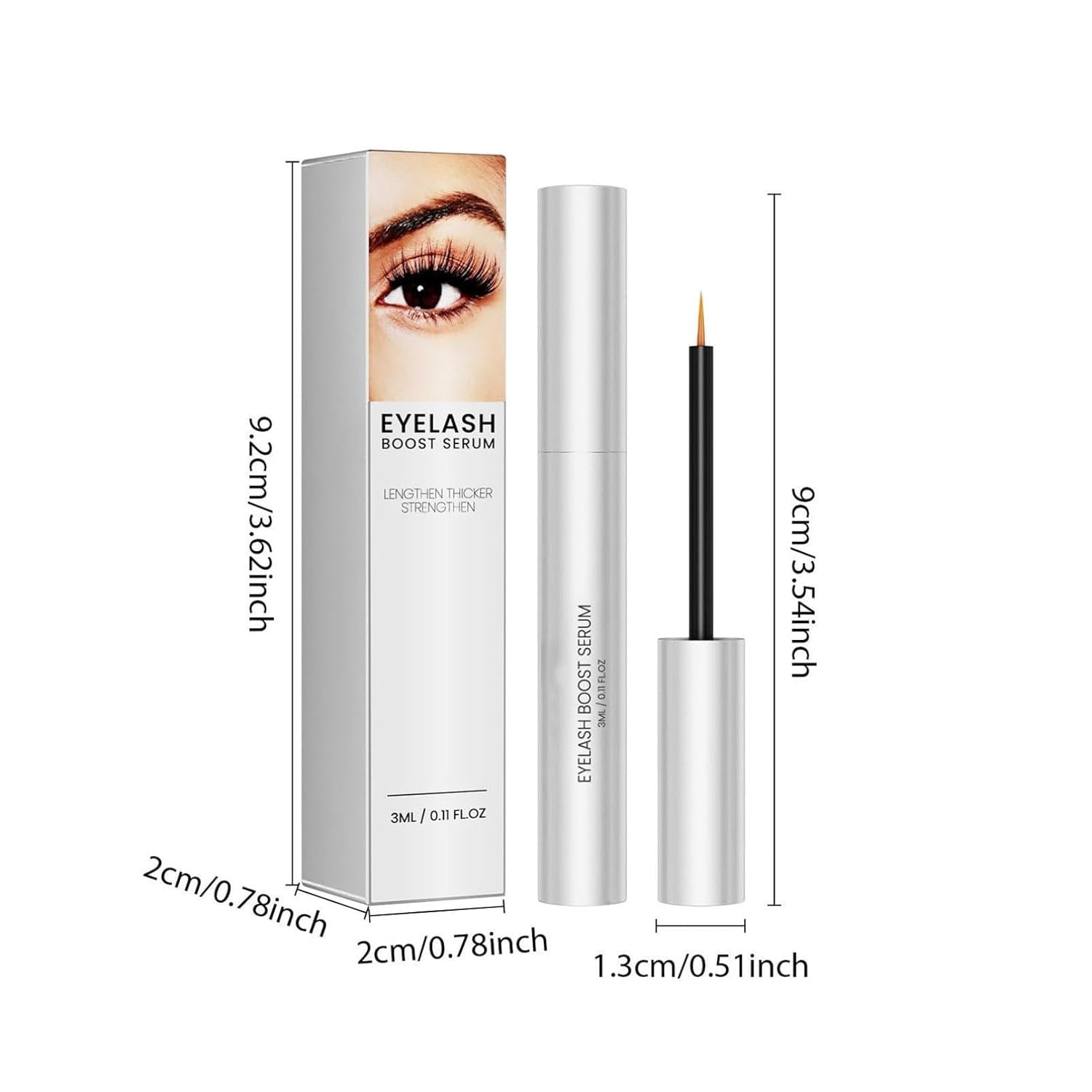Eyelash Serum for Growth Eyelash Growth Serum,Lash Serum for Eyelash Enhance,Eye Lash Serum Growth for Growth and Thickness Achieve Longer, Healthier Lashes (1PCS)