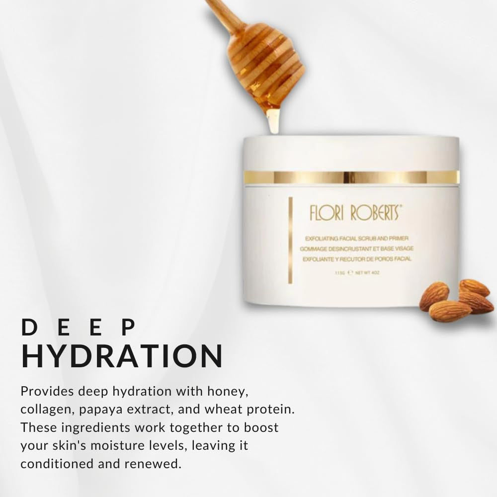 Exfoliating Facial Scrub by , Face Mask for Women of Color or Deeper Skin Tones, Moisturizing and Smoothing, Helps Improve Skin Tone and Texture